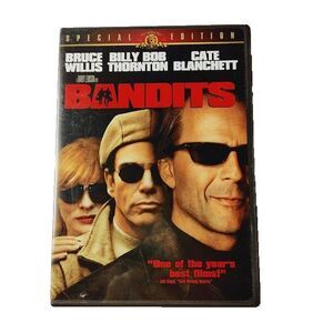 Bandits DVD 2001 Movie Bruce Willis Billy Bob Thornton Comedy PG !3